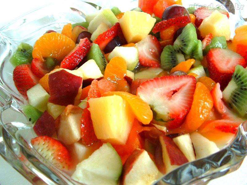 Receita de Salada de Frutas e Verduras - Receitas de Comidas